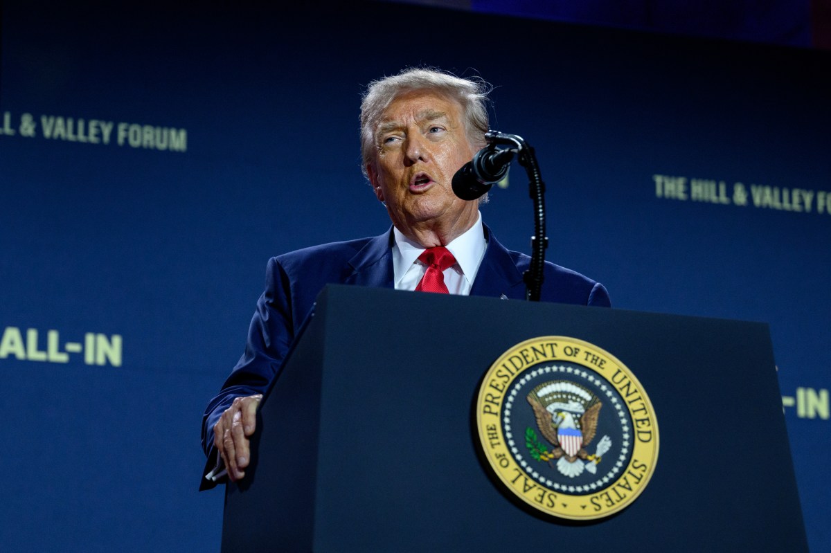 President Donald Trump delivers remarks at the White House AI Summit at Andrew W. Mellon Auditorium in Washington, D.C., Wednesday, July 23, 2025. (Official White House Photo by Joyce N. Boghosian)