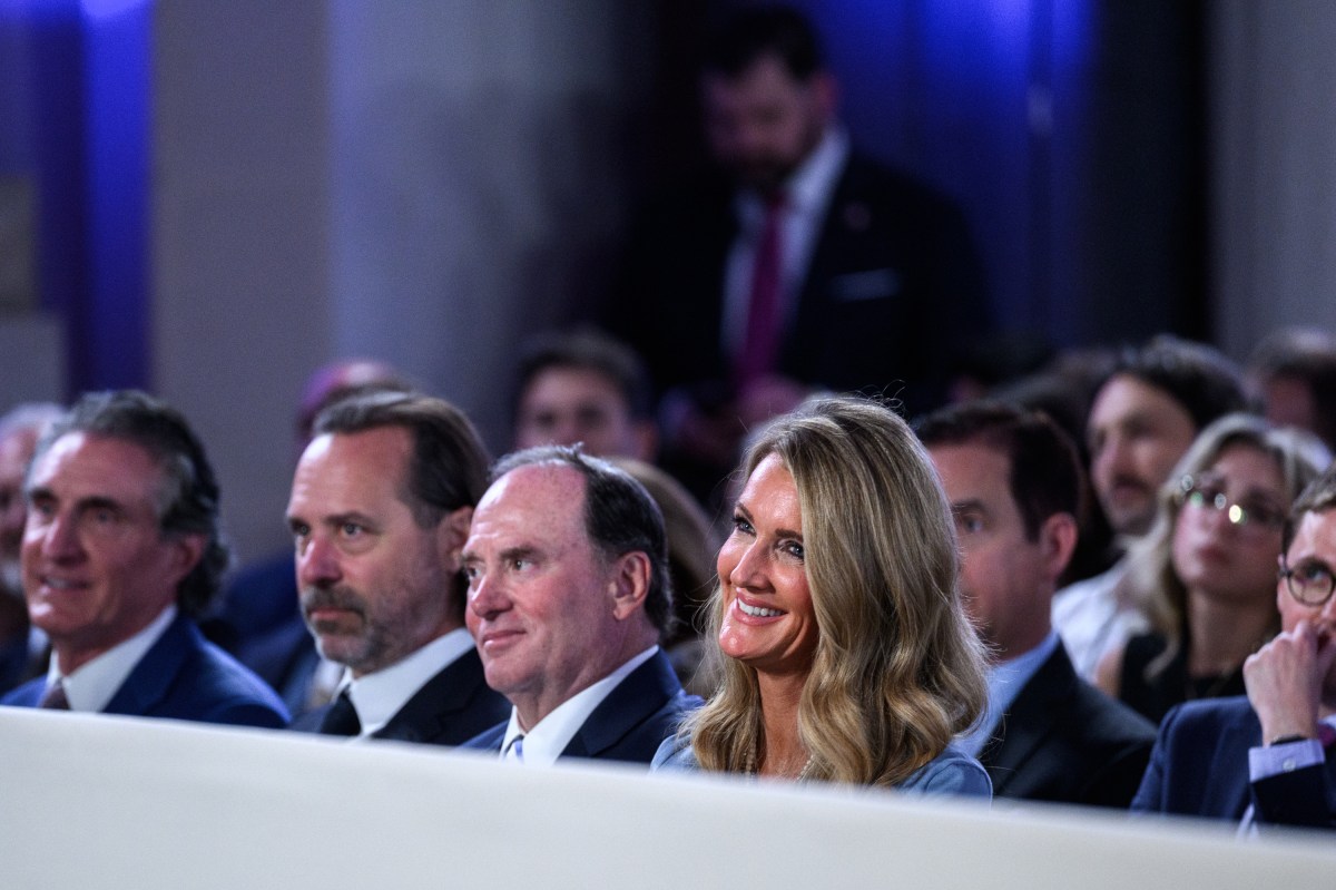 SBA Administrator Kelly Loeffler is recognized by President Donald Trump during remarks at the White House AI Summit at Andrew W. Mellon Auditorium in Washington, D.C., Wednesday, July 23, 2025. (Official White House Photo by Joyce N. Boghosian)