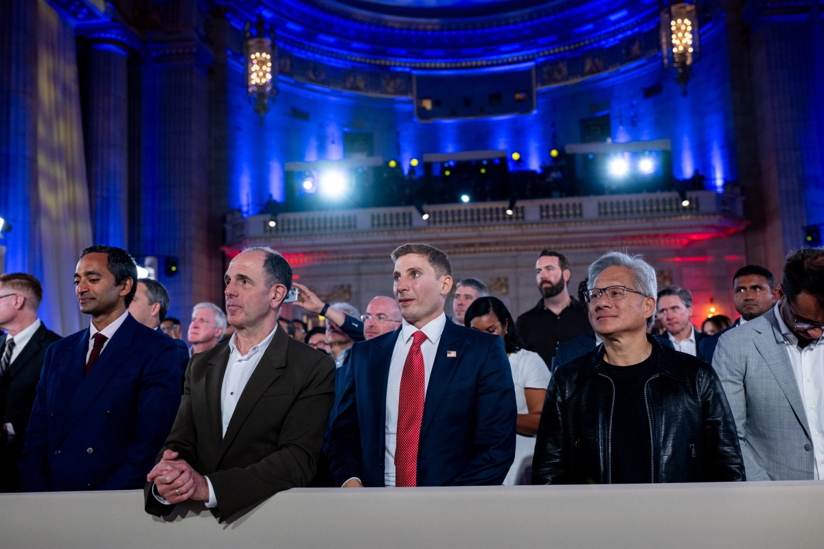 President Donald Trump signs Executive Orders at the White House AI Summit at Andrew W. Mellon Auditorium in Washington, D.C., Wednesday, July 23, 2025. (Official White House Photo by Joyce N. Boghosian)