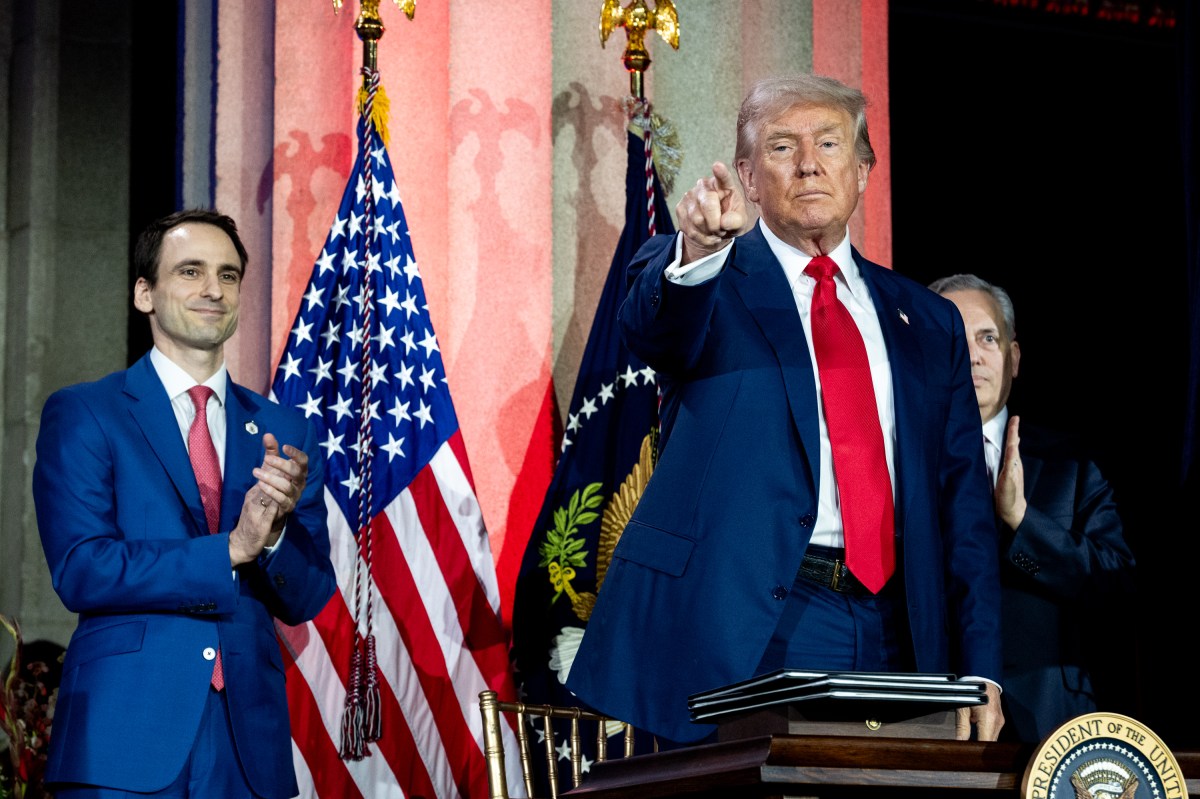 President Donald Trump signs Executive Orders at the White House AI Summit at Andrew W. Mellon Auditorium in Washington, D.C., Wednesday, July 23, 2025. (Official White House Photo by Joyce N. Boghosian)