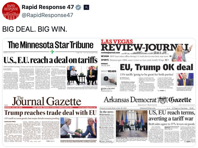 DEALMAKER-IN-CHIEF: President Trump Secures Landmark Peace, Industry Offers