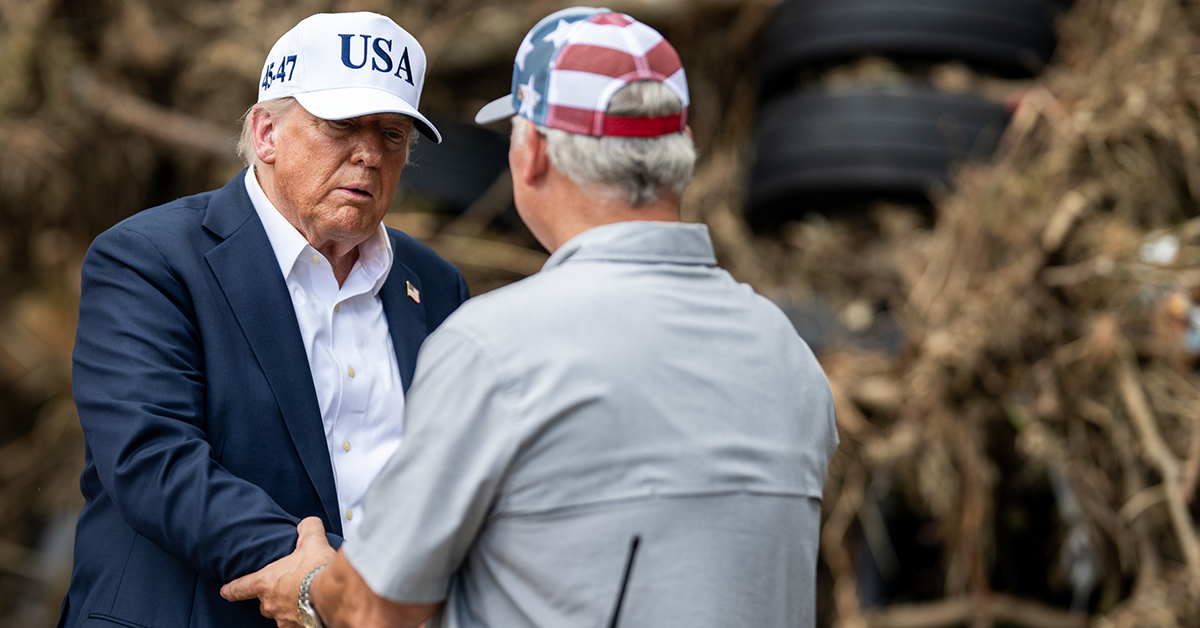 President Trump, First Lady See Unbreakable Spirit in Texas – The White House