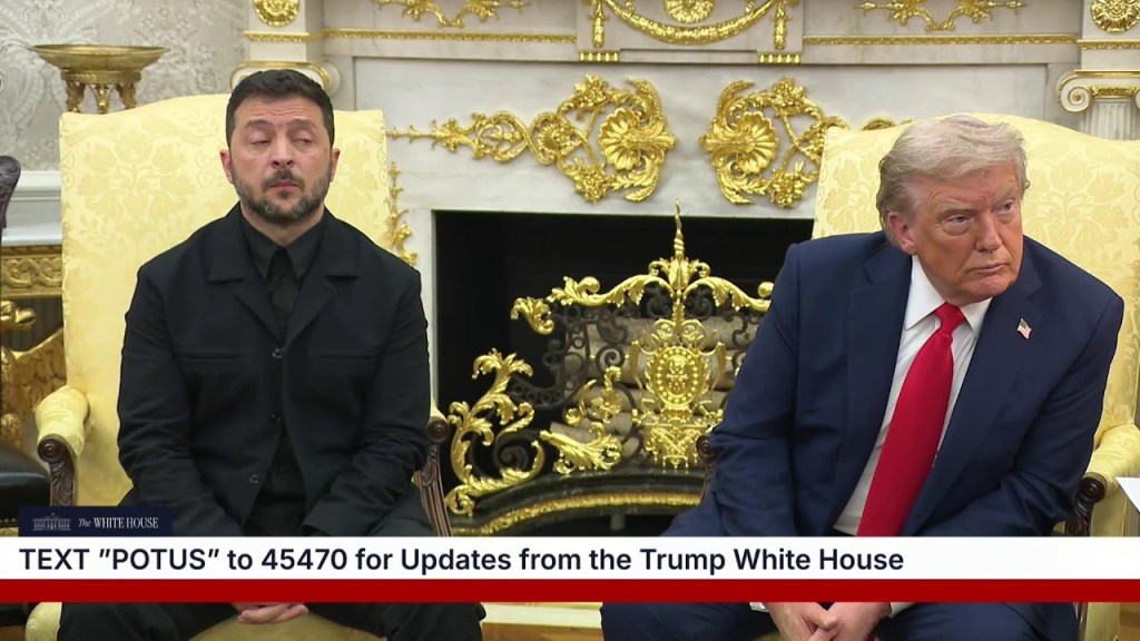 President Trump Participates in a Bilateral Meeting with the President of Ukraine