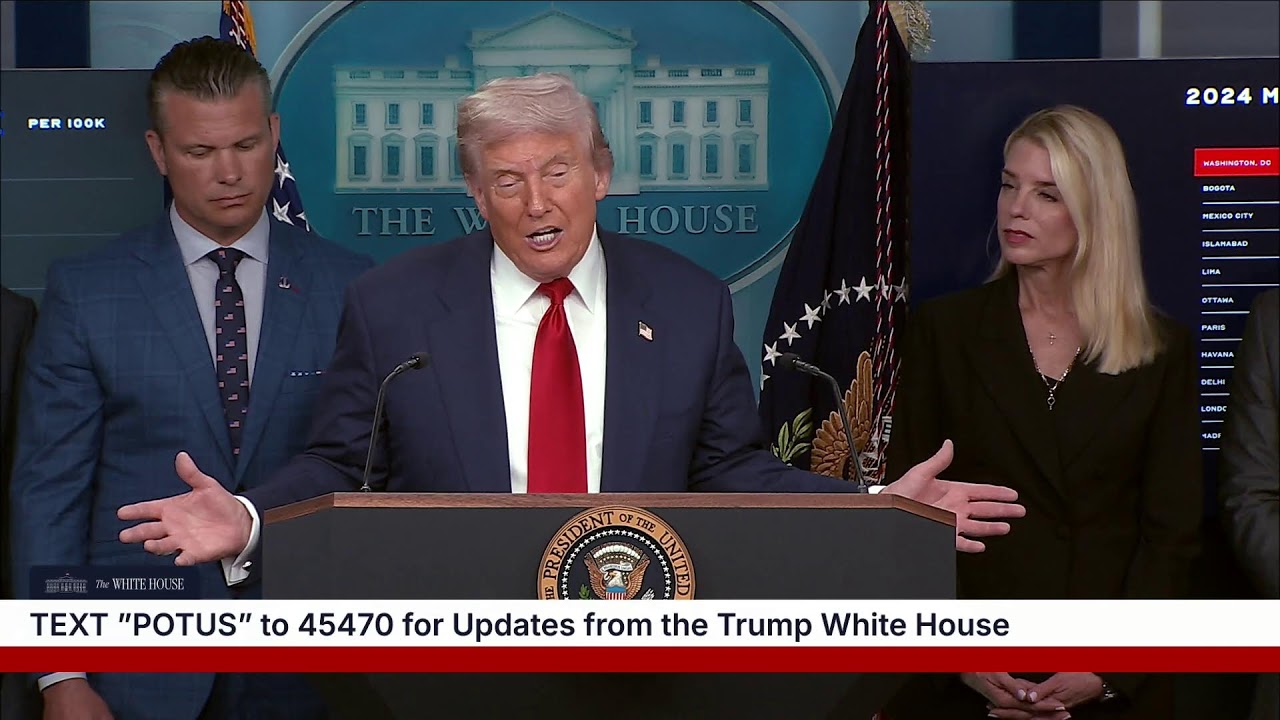 President Trump Holds a Press Conference, Aug. 11, 2025 – The White House