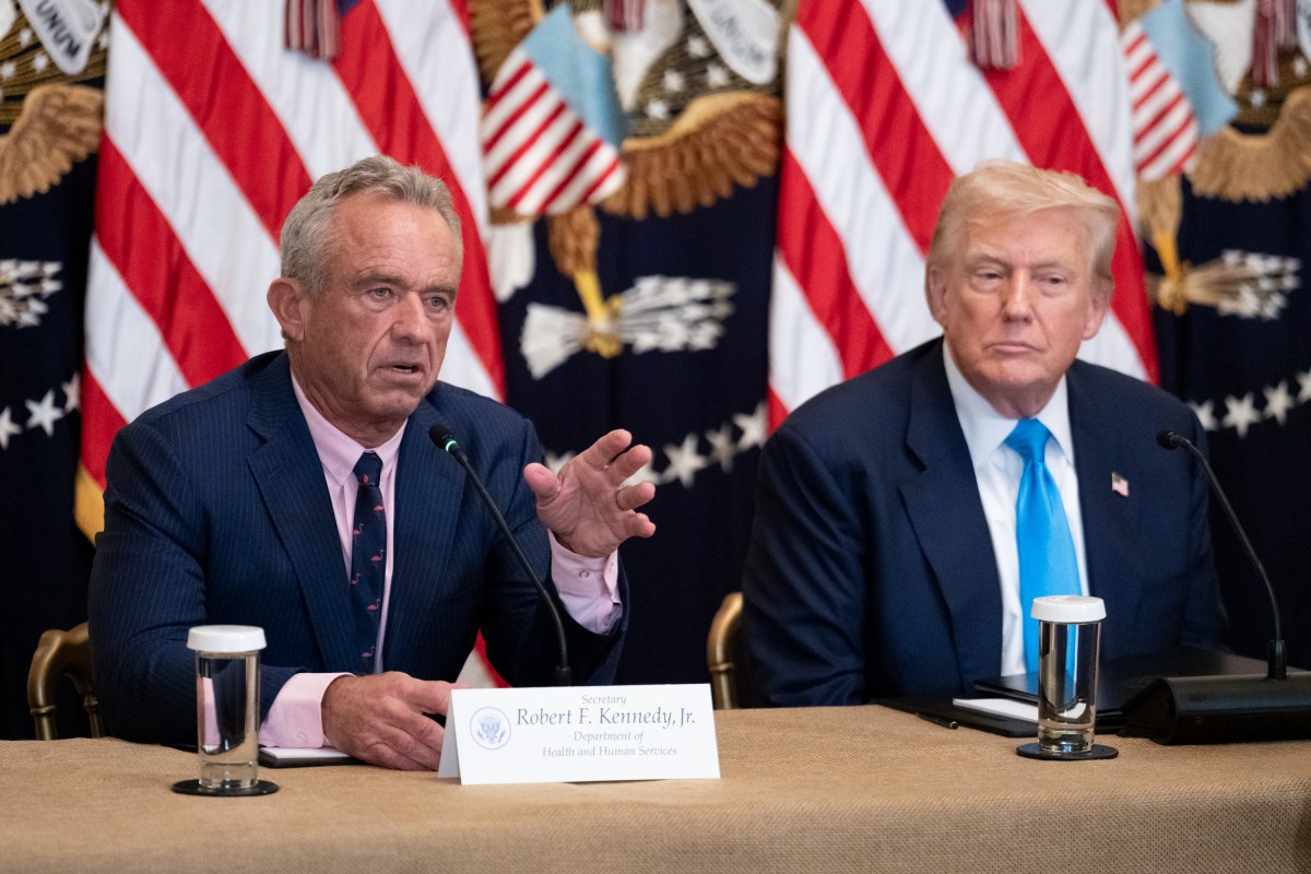 Secretary of Health and Human Services Robert Kennedy Jr. delivers remarks at a “Making Health Technology Great Again” event, Wednesday, July 30, 2025, in the East Room of the White House. (White House Intern Photo by Jack Power)