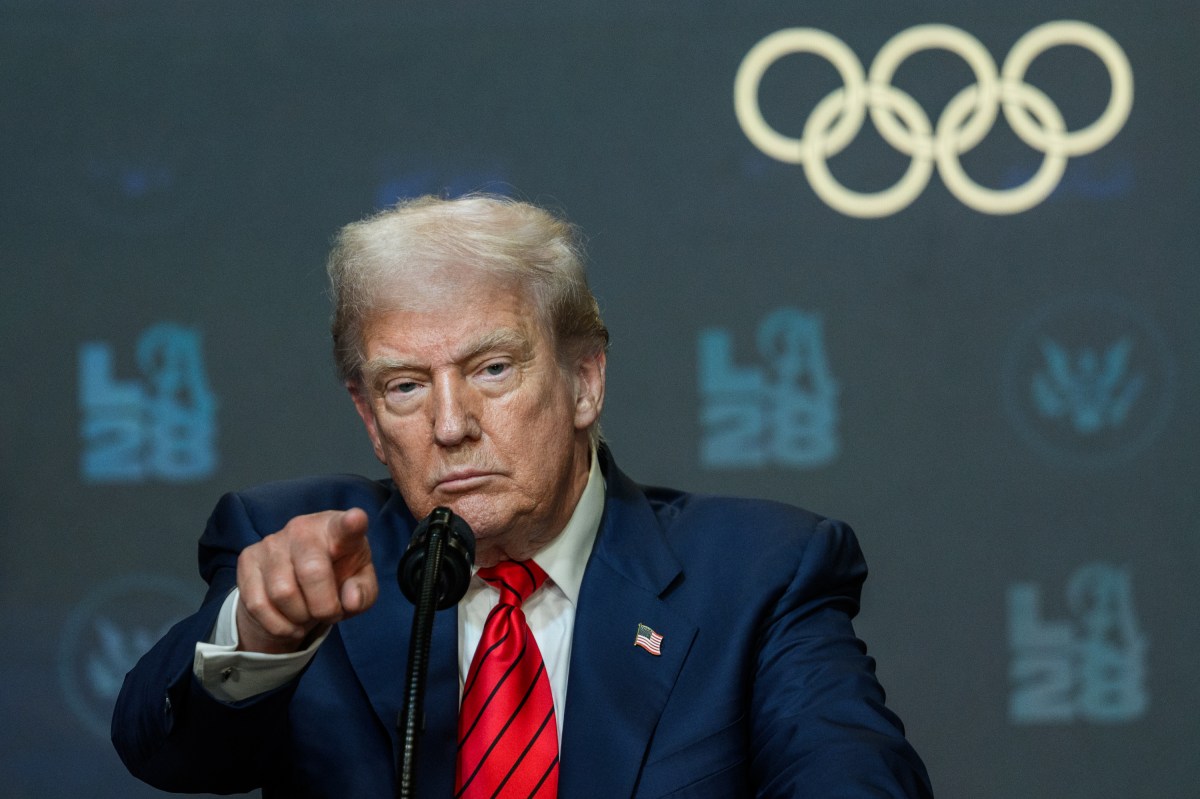 President Donald Trump delivers remarks before signing an executive order creating a task force for the 2028 Los Angeles Olympics, Tuesday, August 5, 2025, in the South Court Auditorium of the Eisenhower Executive Office Building at the White House. (Official White House Photo by Joyce N. Boghosian)