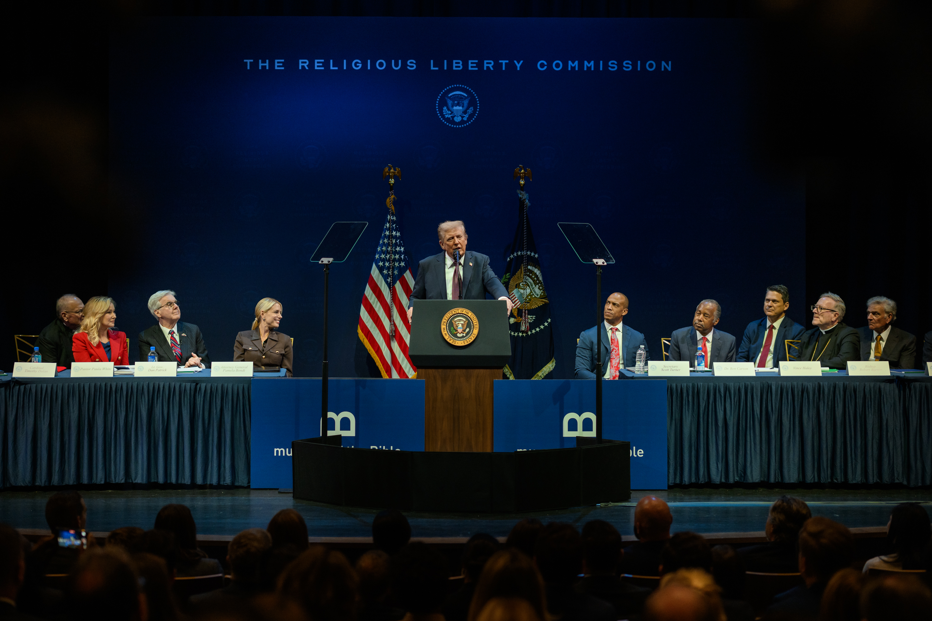 President Trump Champions Religious Freedom, Unveils America Prays