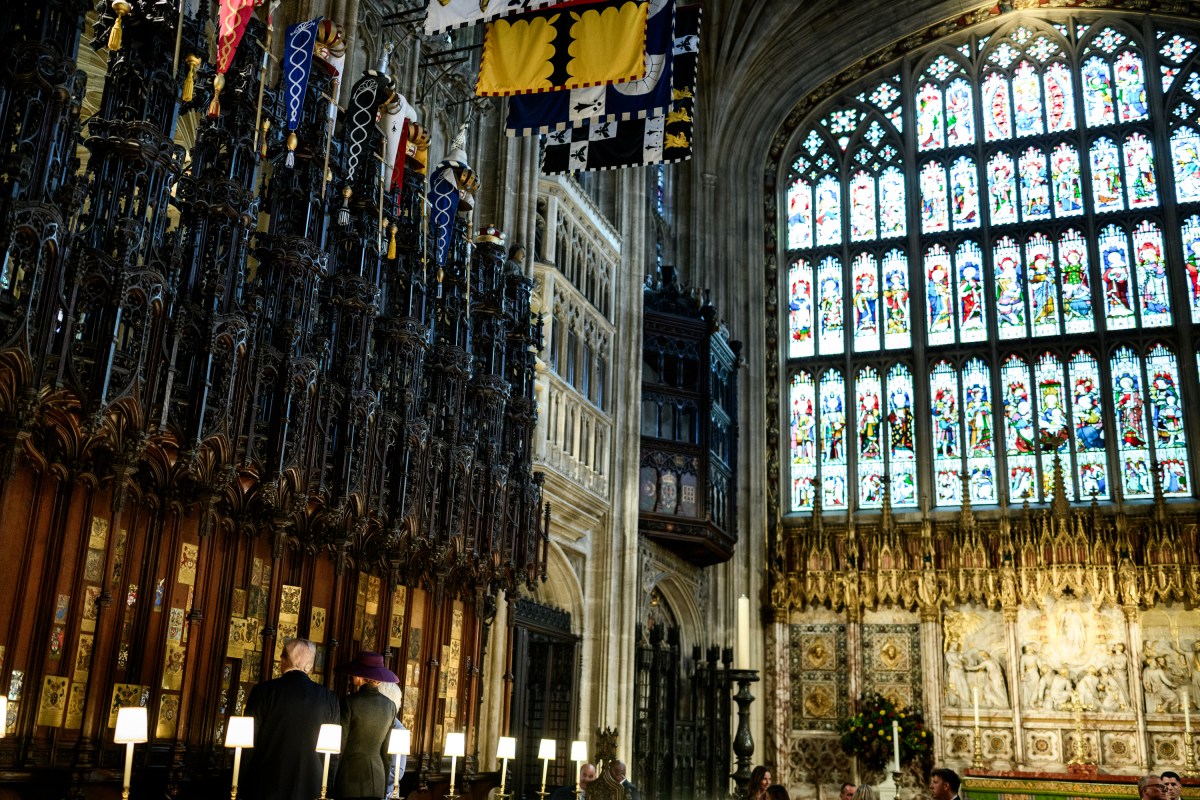 President Donald Trump and First Lady Melania Trump visit St. George’s Chapel at Windsor Castle in Windsor, England on Wednesday, September 17, 2025. (Official White House Photo by Daniel Torok)