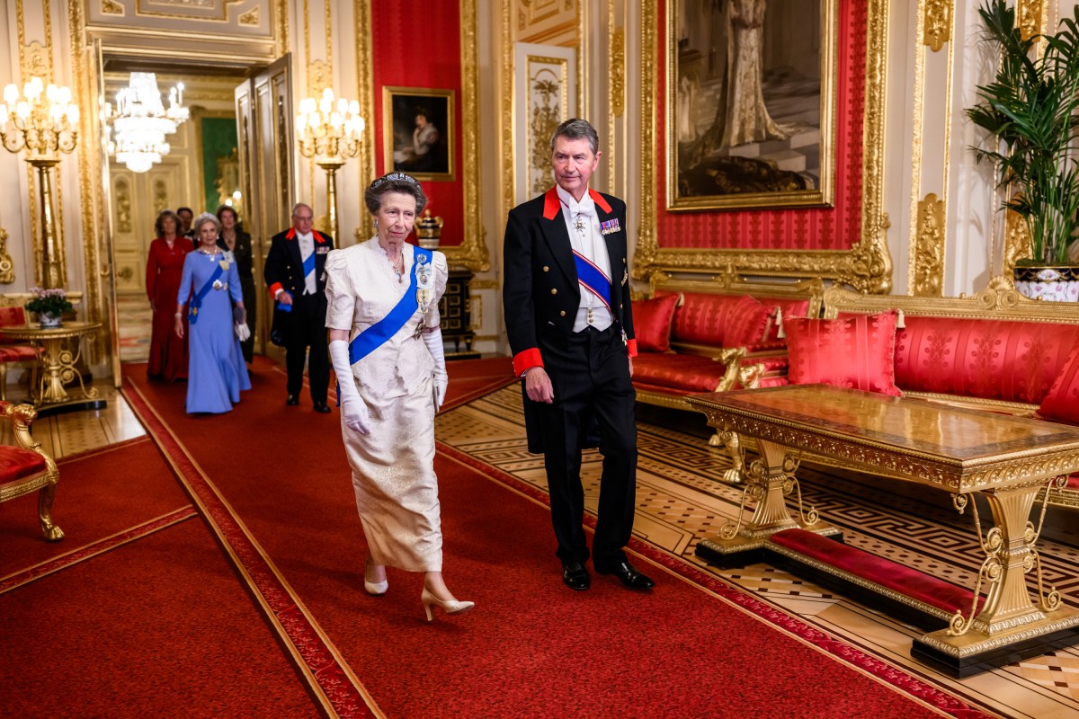 President Donald Trump and First Lady Melania Trump attend a State Banquet with King Charles III and Queen Camilla at Windsor Castle in Windsor, England on Wednesday, September 17, 2025. (Official White House Photo by Daniel Torok)
