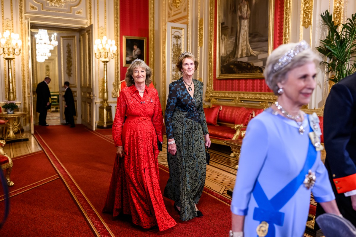 President Donald Trump and First Lady Melania Trump attend a State Banquet with King Charles III and Queen Camilla at Windsor Castle in Windsor, England on Wednesday, September 17, 2025. (Official White House Photo by Daniel Torok)