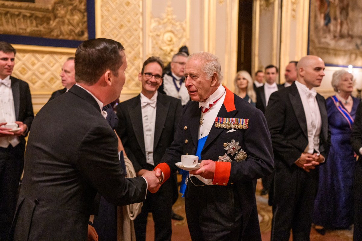 President Donald Trump and First Lady Melania Trump attend a State Banquet with King Charles III and Queen Camilla at Windsor Castle in Windsor, England on Wednesday, September 17, 2025. (Official White House Photo by Daniel Torok)