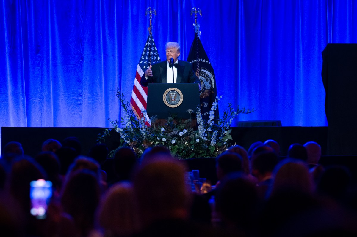President Donald Trump delivers remarks at the American Cornerstone Institute Founders’ Dinner, Saturday, September 20, 2025, at Mount Vernon, Virginia. (Official White House Photo by Joyce N. Boghosian)