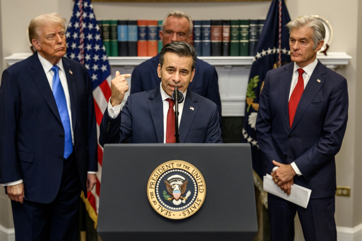 FDA Commissioner Dr. Marty Makary gives remarks after President Donald Trump made an announcement on medical and scientific findings regarding autism in America’s children, Monday, September 22, 2025, in the Roosevelt Room of the White House. (Official White House Photo by Joyce N. Boghosian)