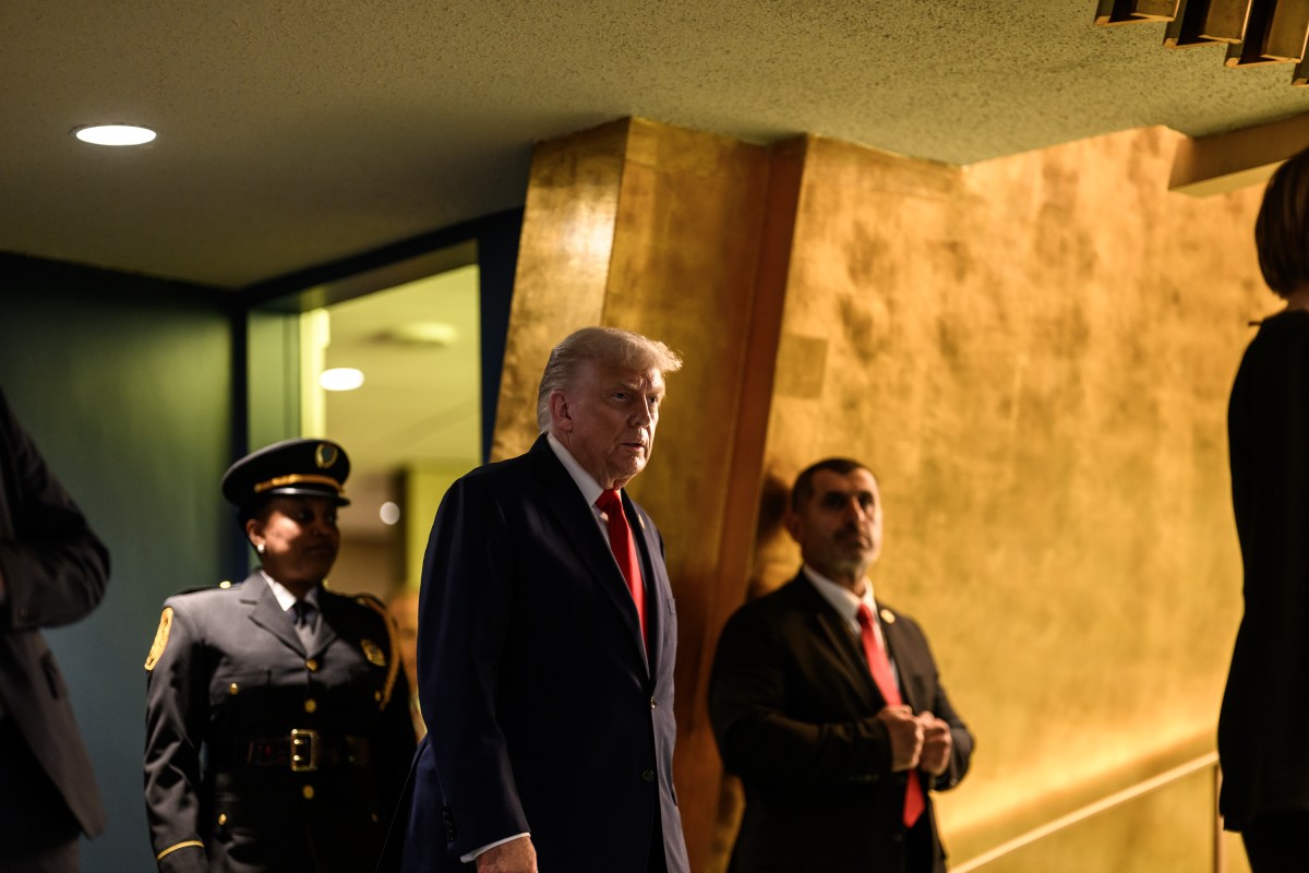 President Donald Trump delivers remarks to the 80th session of the United Nations General Assembly, Tuesday, September 23, 2025, at U.N. Headquarters in New York City. (Official White House Photo by Daniel Torok)