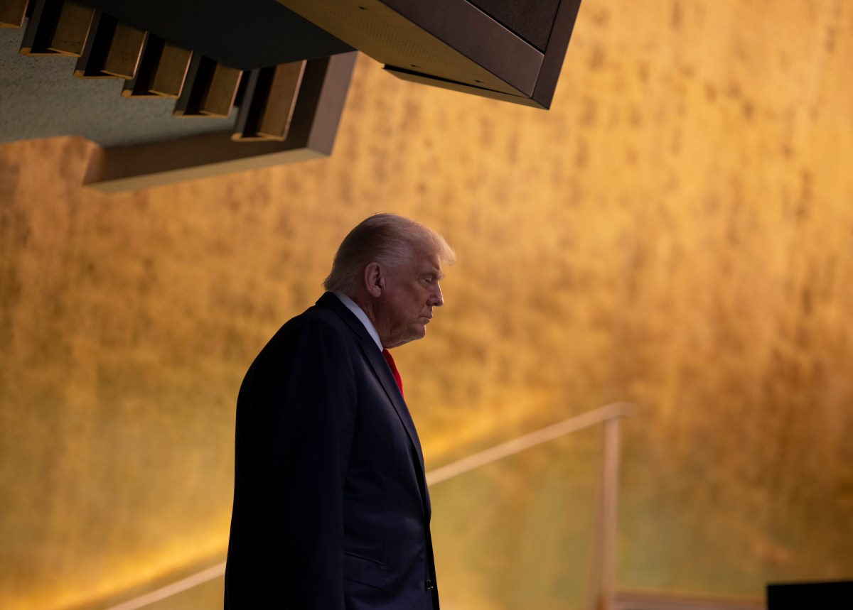 President Donald Trump delivers remarks to the 80th session of the United Nations General Assembly, Tuesday, September 23, 2025, at U.N. Headquarters in New York City. (Official White House Photo by Daniel Torok)