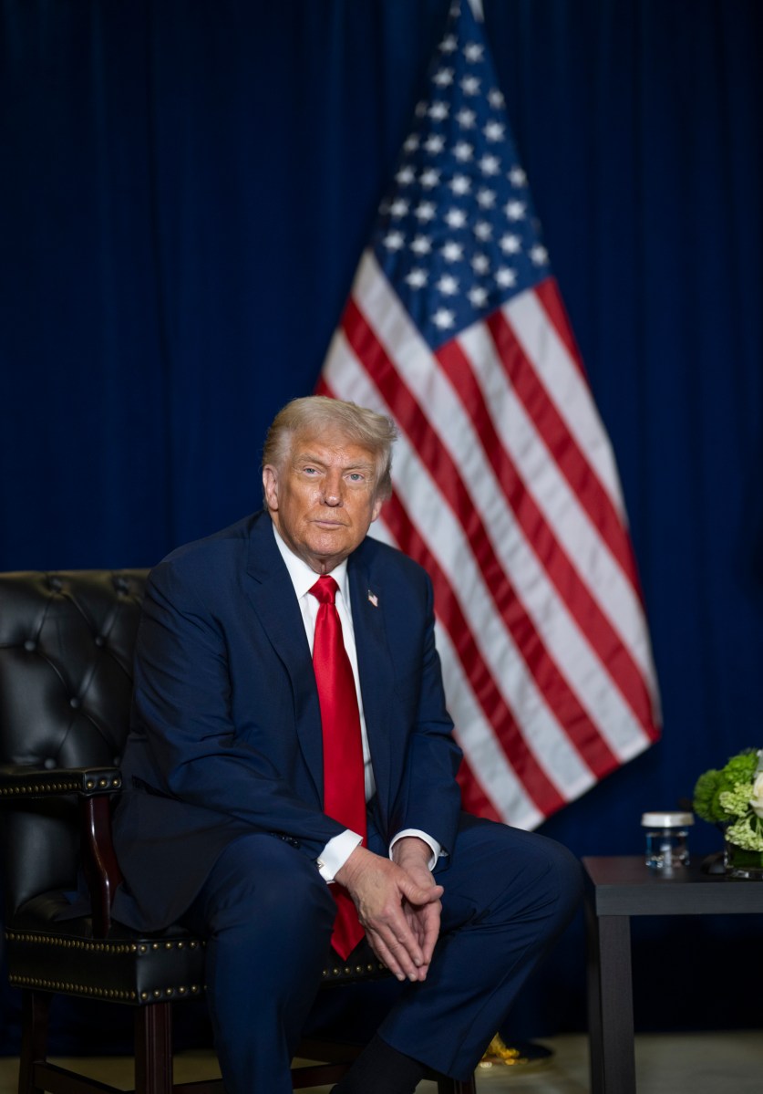 President Donald Trump participates in a bilateral meeting with U.N. Secretary General Antonio Guterres, Tuesday, September 23, 2025, at United Nations Headquarters in New York City. (Official White House Photo by Daniel Torok)