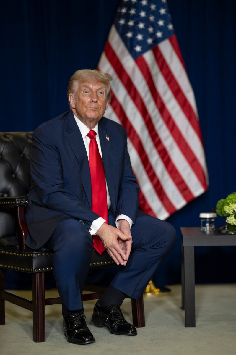 President Donald Trump participates in a bilateral meeting with U.N. Secretary General Antonio Guterres, Tuesday, September 23, 2025, at United Nations Headquarters in New York City. (Official White House Photo by Daniel Torok)