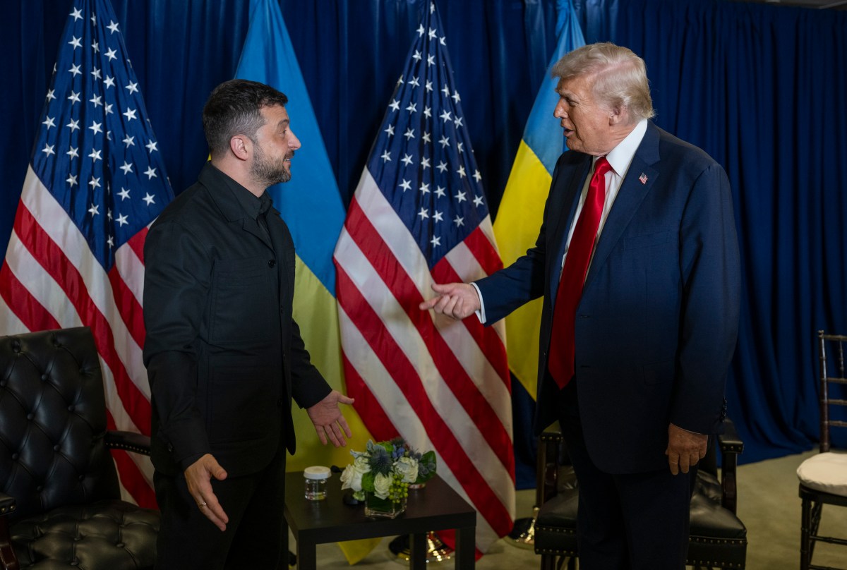 President Donald Trump participates in a bilateral meeting with Ukraine’s President Volodymyr Zelenskyy at the United Nations Headquarters in New York City, Tuesday, September 23, 2025. (Official White House Photo by Daniel Torok)