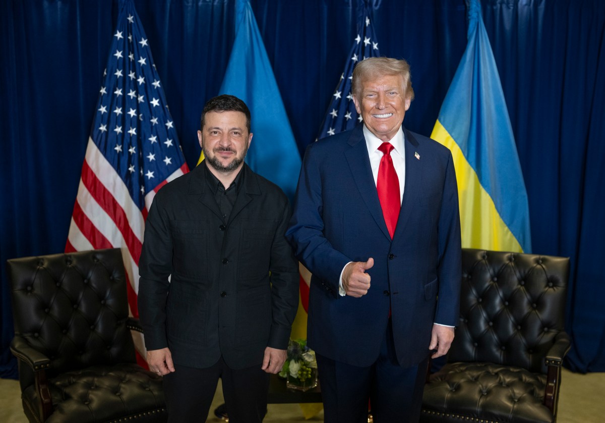 President Donald Trump participates in a bilateral meeting with Ukraine’s President Volodymyr Zelenskyy at the United Nations Headquarters in New York City, Tuesday, September 23, 2025. (Official White House Photo by Daniel Torok)