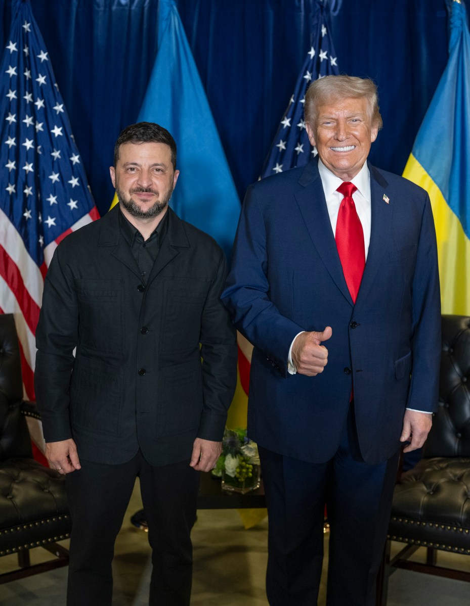 President Donald Trump participates in a bilateral meeting with Ukraine’s President Volodymyr Zelenskyy at the United Nations Headquarters in New York City, Tuesday, September 23, 2025. (Official White House Photo by Daniel Torok)