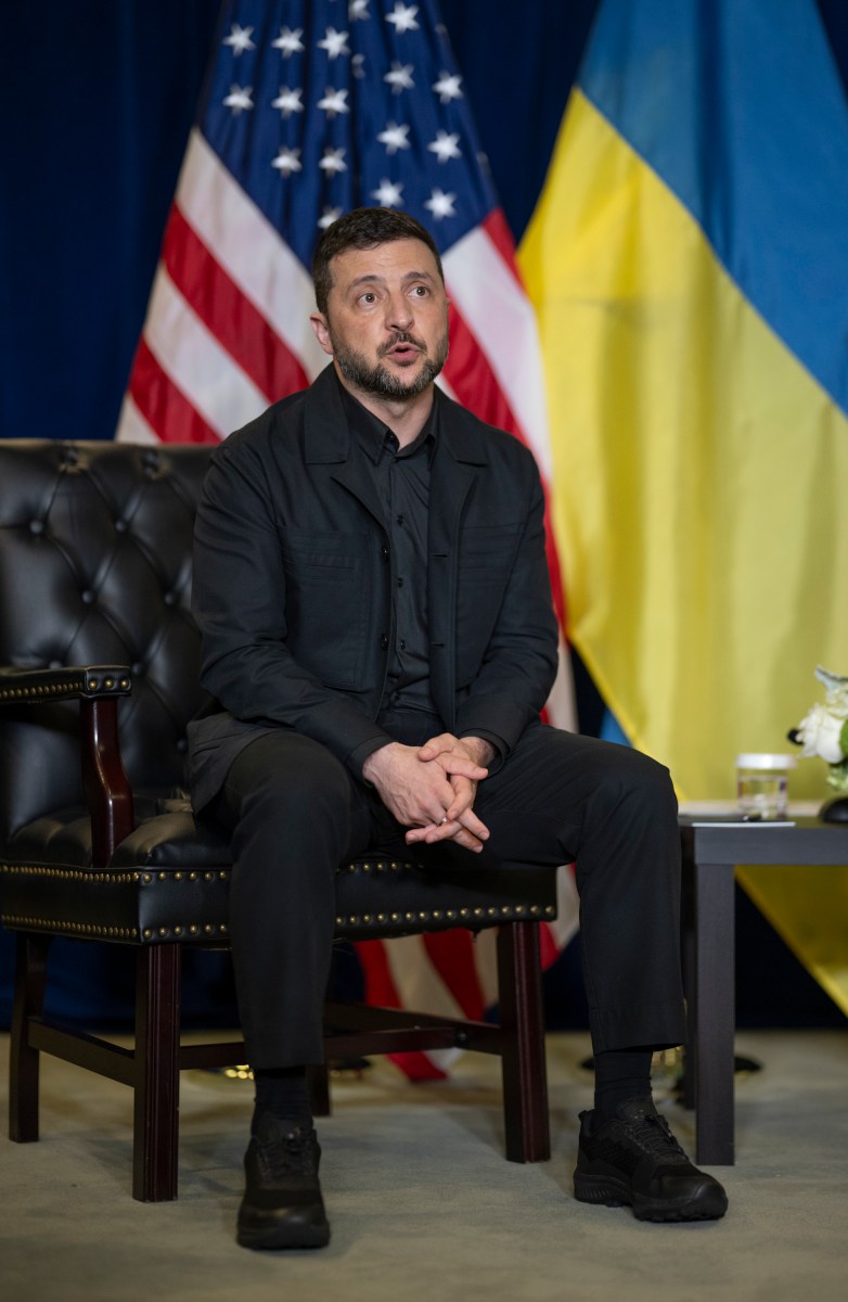 President Donald Trump participates in a bilateral meeting with Ukraine’s President Volodymyr Zelenskyy at the United Nations Headquarters in New York City, Tuesday, September 23, 2025. (Official White House Photo by Daniel Torok)