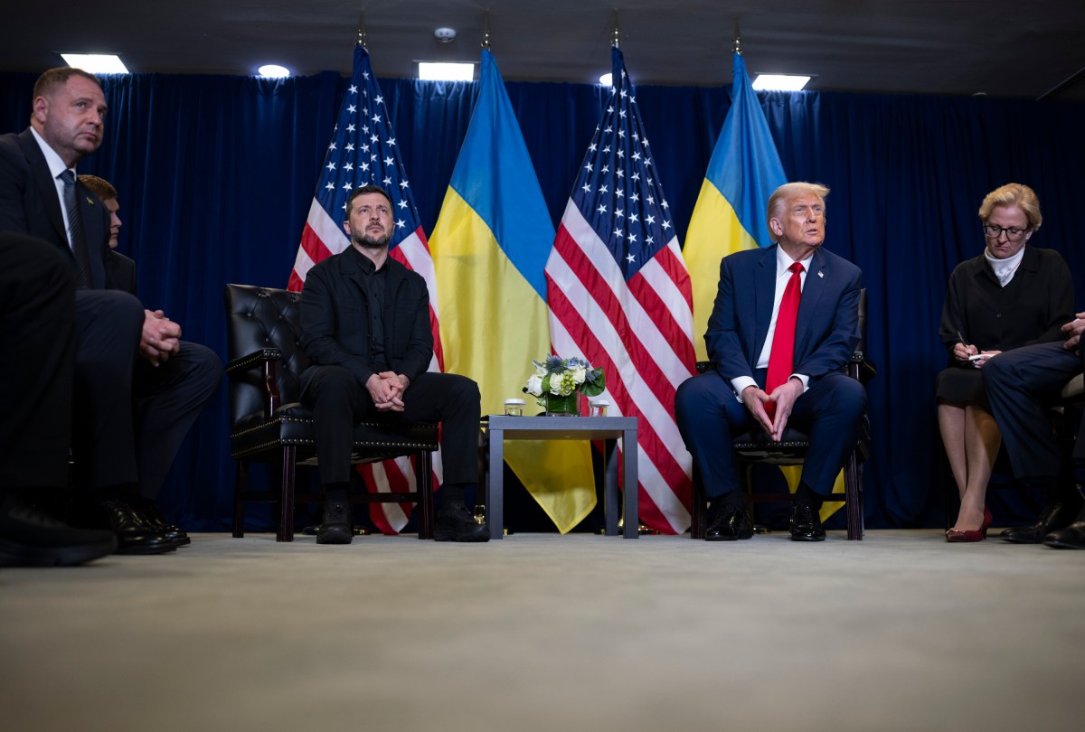 President Donald Trump participates in a bilateral meeting with Ukraine’s President Volodymyr Zelenskyy at the United Nations Headquarters in New York City, Tuesday, September 23, 2025. (Official White House Photo by Daniel Torok)