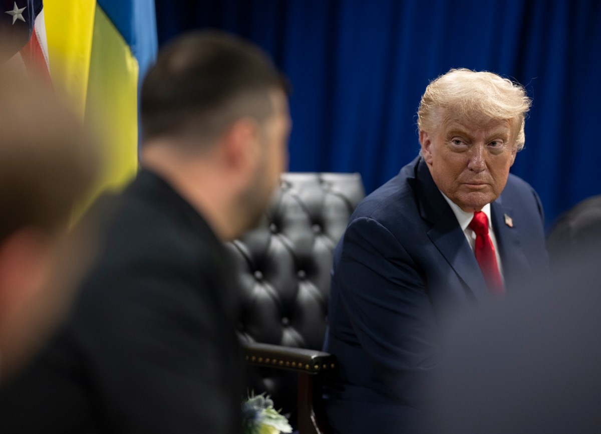 President Donald Trump participates in a bilateral meeting with Ukraine’s President Volodymyr Zelenskyy at the United Nations Headquarters in New York City, Tuesday, September 23, 2025. (Official White House Photo by Daniel Torok)