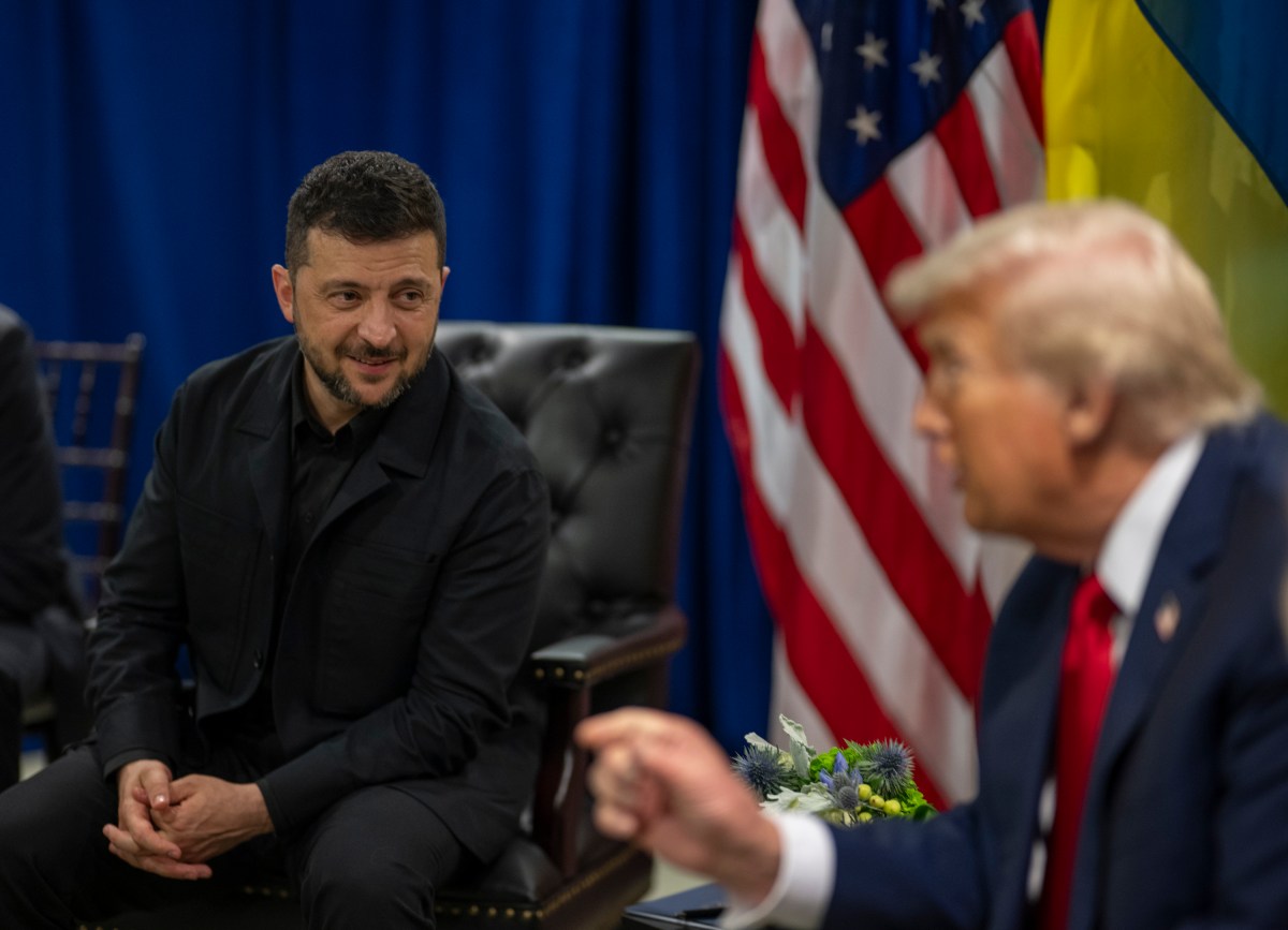 President Donald Trump participates in a bilateral meeting with Ukraine’s President Volodymyr Zelenskyy at the United Nations Headquarters in New York City, Tuesday, September 23, 2025. (Official White House Photo by Daniel Torok)