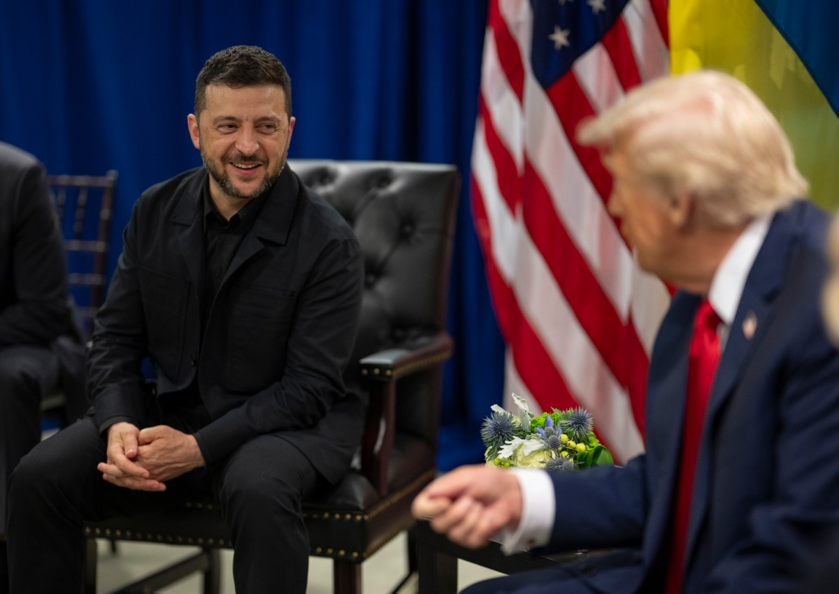 President Donald Trump participates in a bilateral meeting with Ukraine’s President Volodymyr Zelenskyy at the United Nations Headquarters in New York City, Tuesday, September 23, 2025. (Official White House Photo by Daniel Torok)