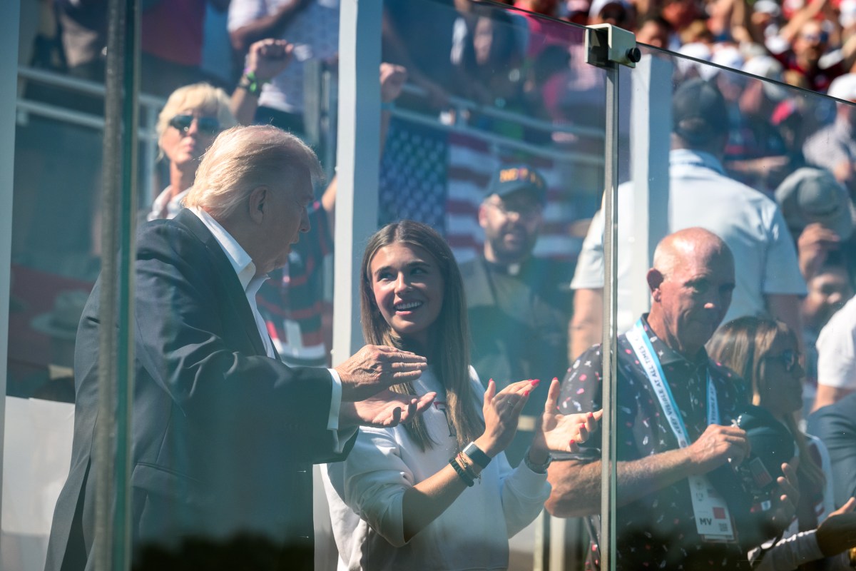 President Donald Trump attends the Ryder Cup Tournament at the Bethpage Black Course, Friday, September 26, 2025, in Farmingdale, New York. (Official White House Photo by Joyce N. Boghosian)