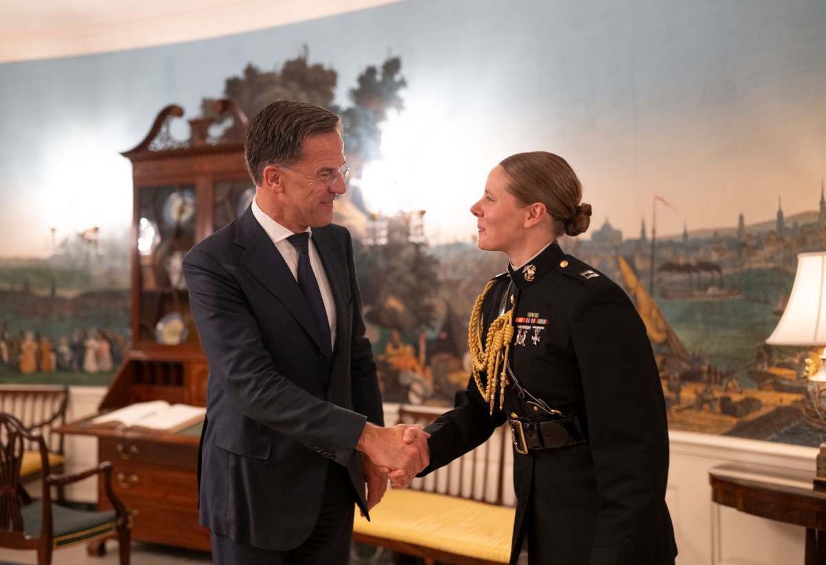 European leaders arrive to the South Portico of the White House and sign the guest book in the Diplomatic Reception Room as they arrive for a meeting with President Donald Trump and Ukraine’s President Volodymyr Zelensky, Monday, August 18, 2025.  (Official White House Photo by Molly Riley)