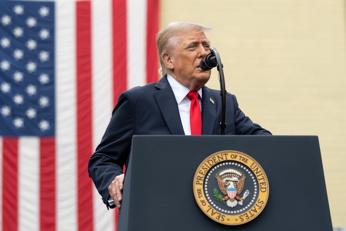 President Donald Trump and First Lady Melania Trump attend an event at the Pentagon in Arlington, Virginia to commemorate the 24th anniversary of the September 11, 2001 terrorist attacks, Thursday, September 1, 2025. (Official White House Photo by Andrea Hanks)