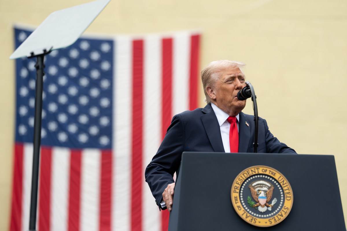 President Donald Trump and First Lady Melania Trump attend an event at the Pentagon in Arlington, Virginia to commemorate the 24th anniversary of the September 11, 2001 terrorist attacks, Thursday, September 1, 2025. (Official White House Photo by Andrea Hanks)