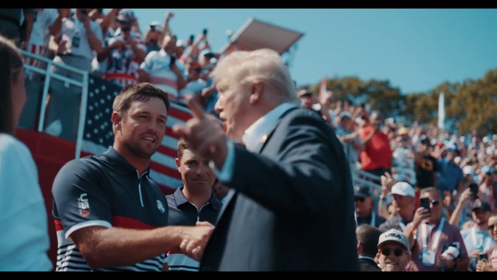 President Donald J. Trump at the RYDER CUP