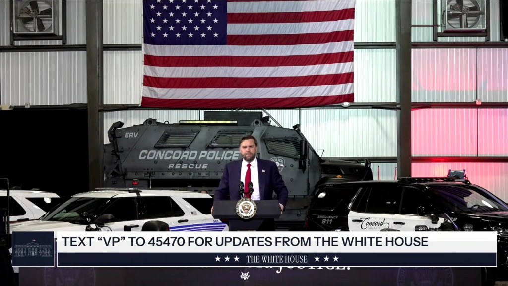 Vice President JD Vance Delivers Remarks on Tax Cuts and Empowering Law Enforcement