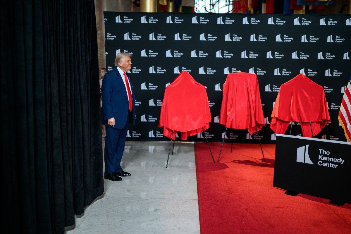 President Donald Trump arrives at the John F. Kennedy Center for the Performing Arts in Washington, D.C., Wednesday, August 13, 2025. (Official White House Photo by Daniel Torok)