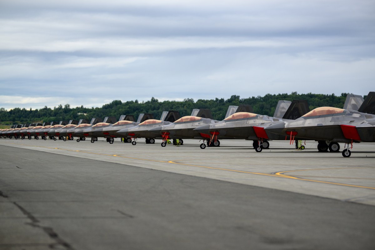 Scenes from Joint Base Elmendorf Richardson in Anchorage, Alaska, Friday, August 15, 2025, before the arrival of President Donald Trump. (Official White House Photo by Daniel Torok)