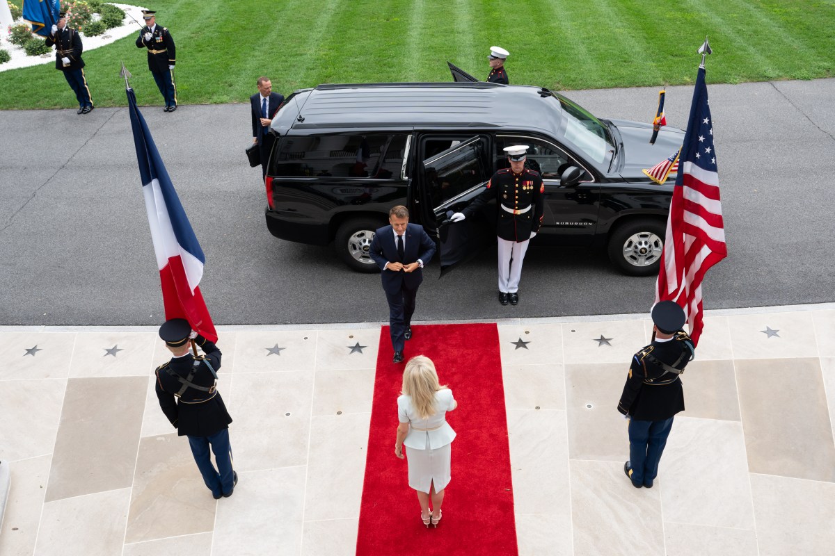 European leaders arrive to the White House for a meeting with President Donald Trump and Ukraine’s President Volodymyr Zelensky, Monday, August 18, 2025. (Official White House Photo by Andrea Hanks)