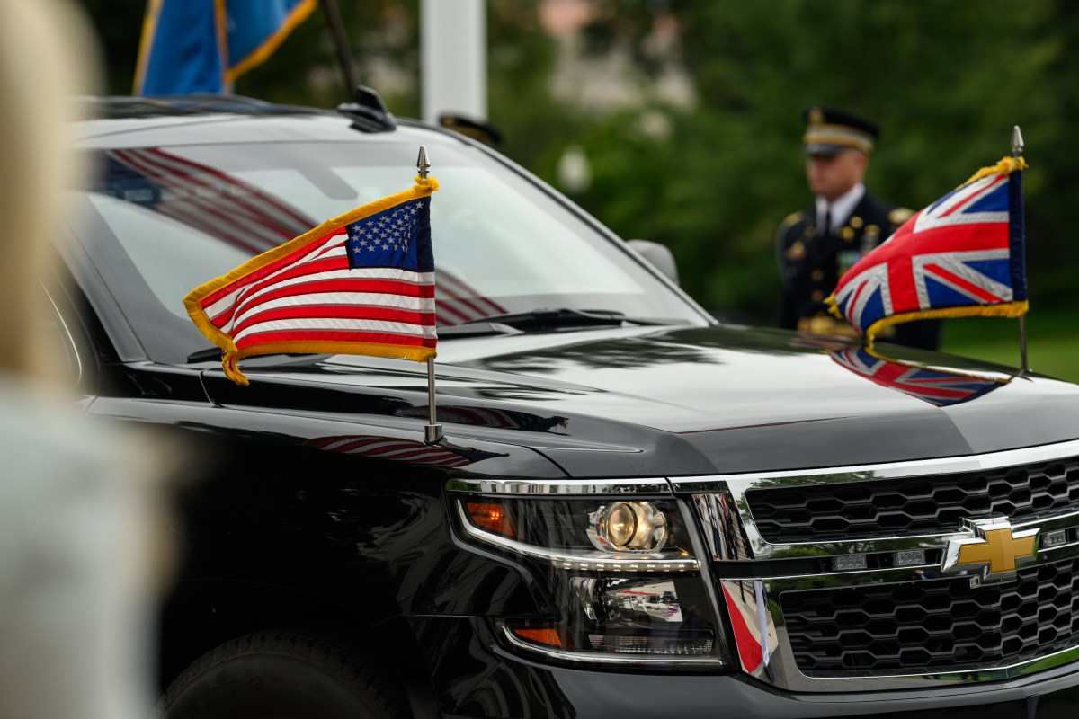 The Prime Minister of the U.K. Keir Starmer arrives to the South Portico of the White House for a meeting with President Donald Trump, Ukraine’s President Volodymyr Zelensky, and other world leaders, Monday, August 18, 2025. (Official White House Photo by Daniel Torok)