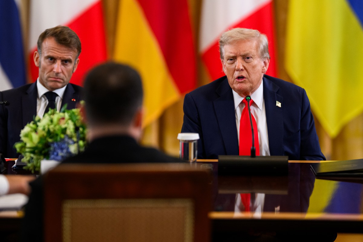 President Donald Trump hosts a multilateral meeting with President Volodymyr Zelenskyy of Ukraine and European leaders, Monday, August 18, 2025, in the East Room of the White House. (Official White House Photo by Daniel Torok)