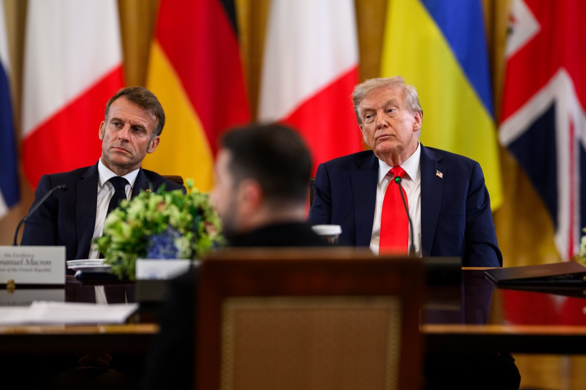 President Donald Trump hosts a multilateral meeting with President Volodymyr Zelenskyy of Ukraine and European leaders, Monday, August 18, 2025, in the East Room of the White House. (Official White House Photo by Daniel Torok)