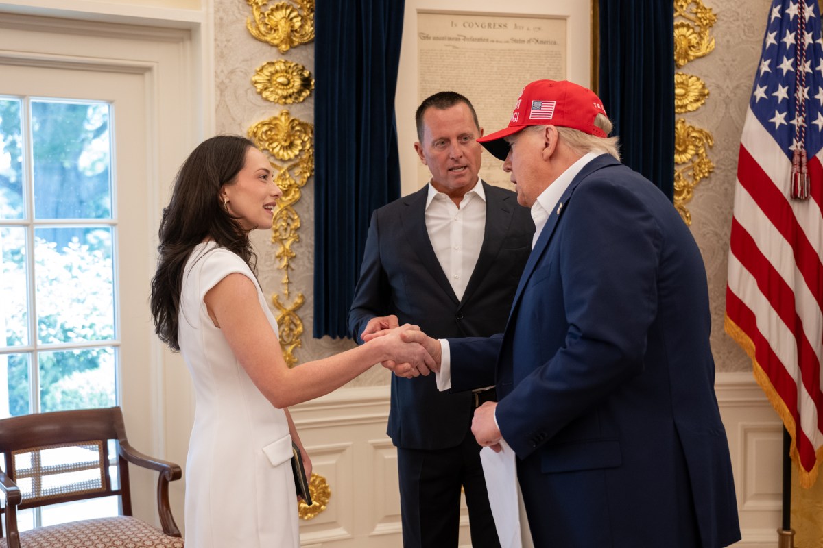 President Donald Trump, flanked by Vice President JD Vance and FIFA President Gianni Infantino, announces that the FIFA World Cup draw will take place on December 5 at the Kennedy Center, Friday, August 22, 2025. (Official White House Photo by Joyce N. Boghosian)