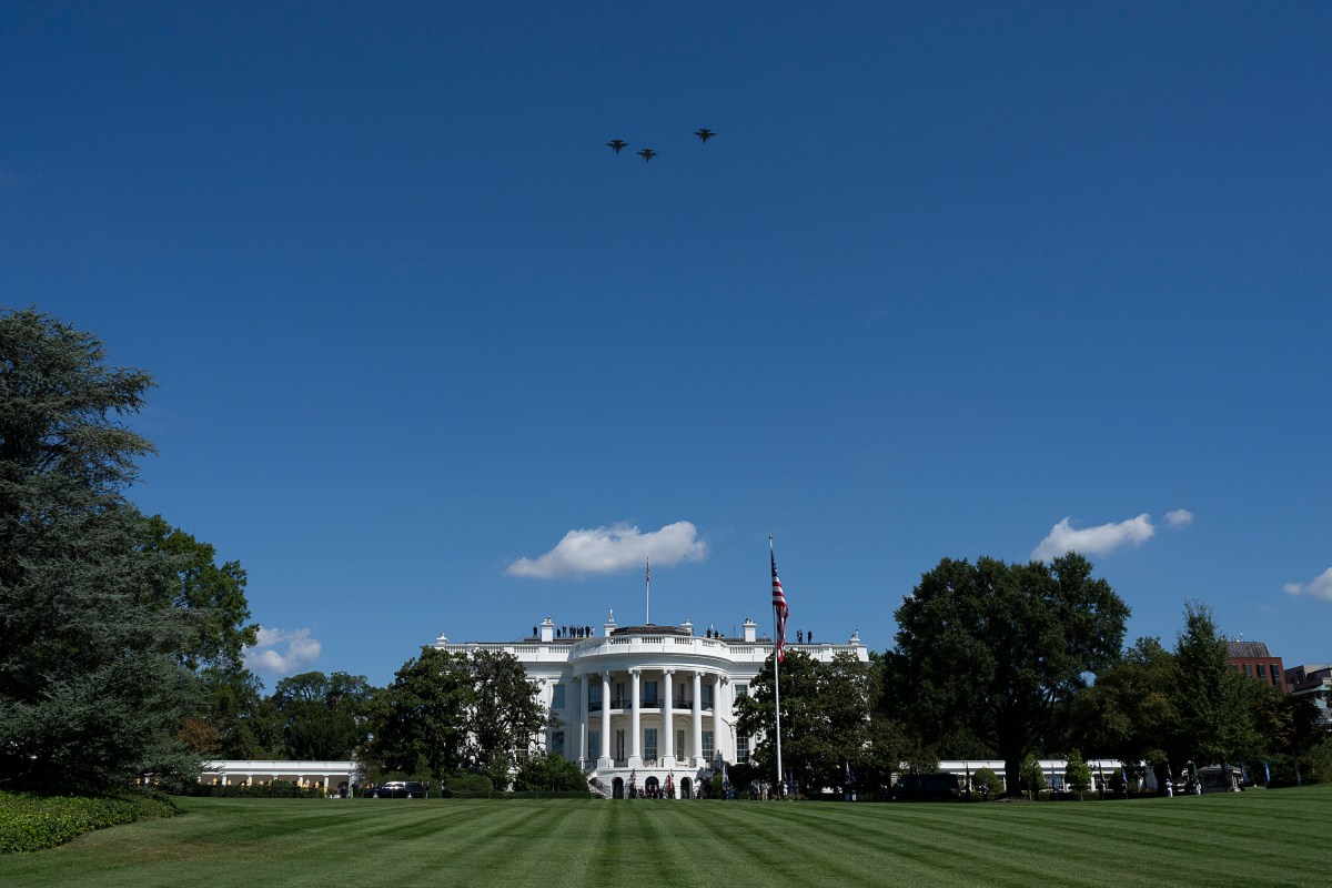 President Karol Nawrocki of Poland, arrives for a visit with President Trump, Wednesday, September 3, 2025, at the South Portico of the White House. 
(Official White House Photo by Juliana Luz)