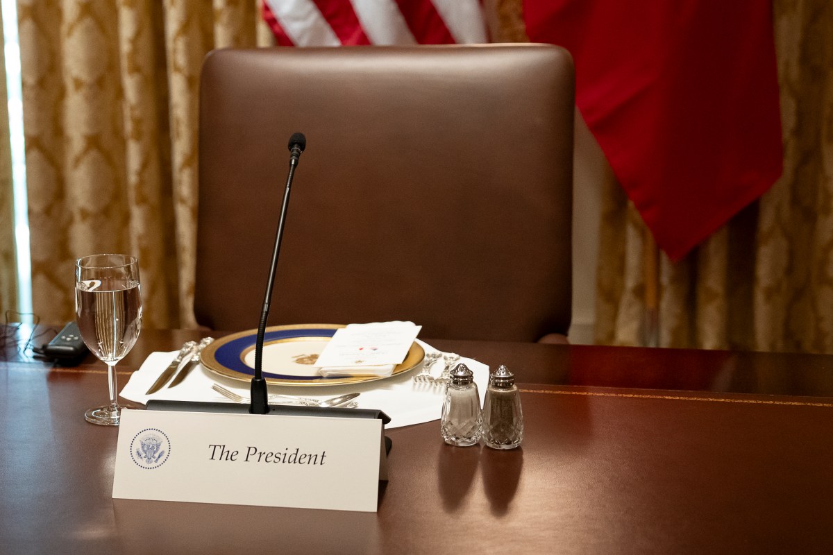 Resident Staff prepare the luncheon during the visit of President Karol Nawrocki of the Republic of Poland Wednesday, September 3, 2025, at the White House. 
(Official White House Photo by Juliana Luz)
