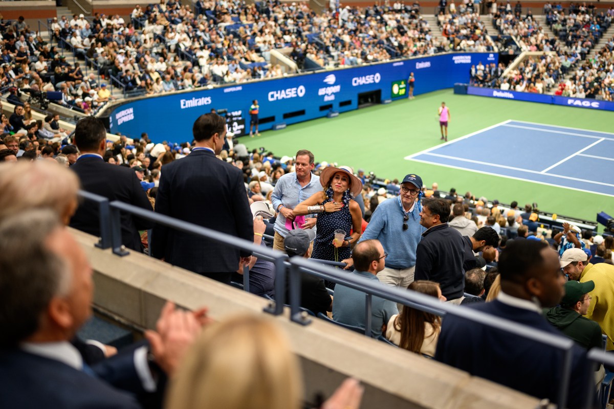 President Donald Trump attends the U.S. Open Men’s Championship at the Billie Jean King National Tennis Center in Flushing Meadows, New York on Sunday, September 7, 2025. (Official White House Photo by Daniel Torok)