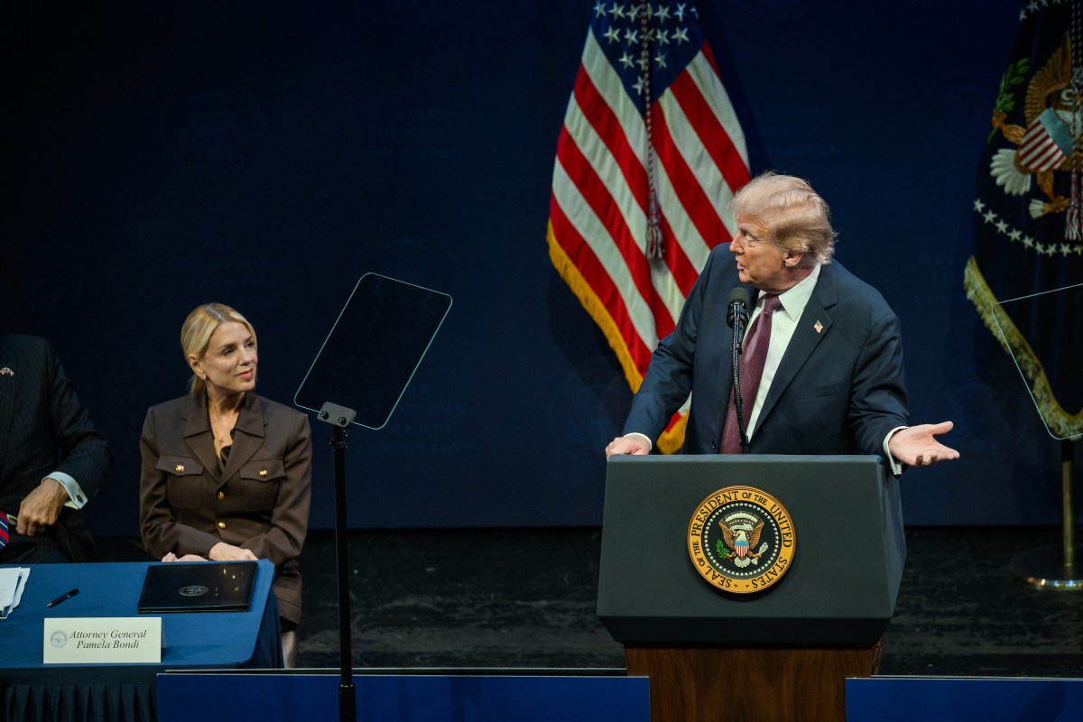 President Donald Trump delivers remarks to the White House Religious Liberty Commission, Monday, September 8, 2025, at the Museum of the Bible in Washington, D.C. (Official White House Photo by Molly Riley)