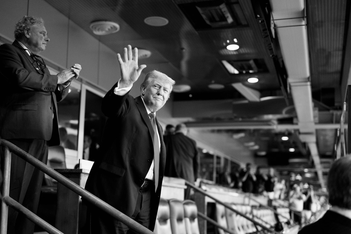 President Donald Trump attends a game between the New York Yankees and Detroit Tigers on Thursday, September 11, 2025, at Yankee Stadium in the Bronx, New York (Official White House Photo by Daniel Torok)