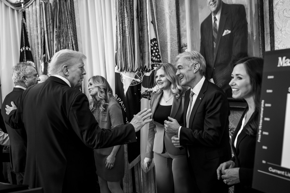 President Donald Trump delivers remarks regarding access to fertility drugs alongside HHS Secretary Robert F. Kennedy, Jr., Secretary of Commerce Howard Lutnick, CMMS Administrator Dr. Mehmet Oz, Secretary of Labor Lori Chavez-DeRemer Rep. Katie Britt (R-AL) and guests, Thursday, October 16, 2025, in the Oval Office.(Official White House Photo by Molly Riley)