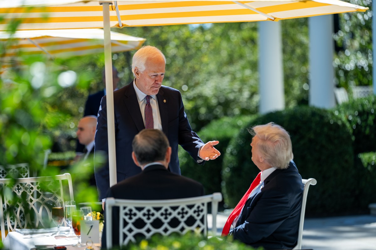 President Donald Trump hosts a Rose Garden Club lunch, Tuesday, October 21, 2025, in the White House Rose Garden. (Official White House Photo by Abe McNatt)