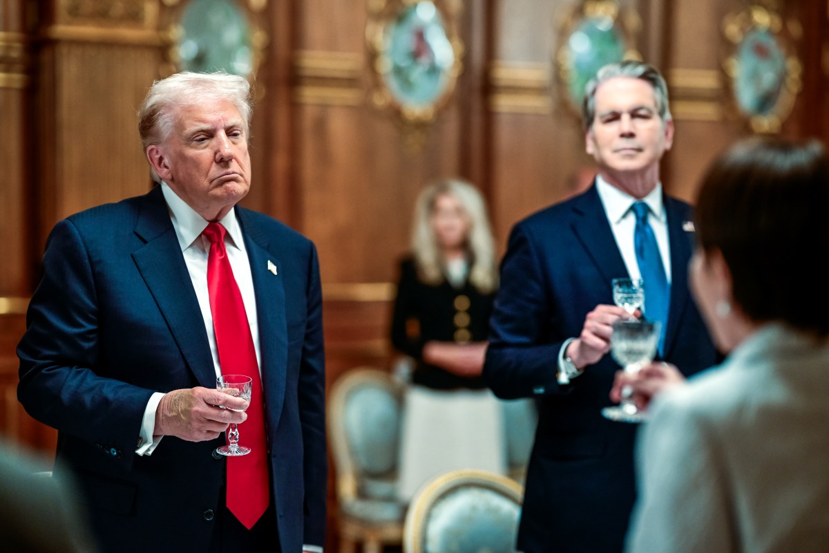 President Donald Trump participates in a working lunch meeting with Japanese Prime Minister Sanae Takaichi, Tuesday, October 28, 2025, at Akasaka Palace in Tokyo, Japan. (Official White House Photo by Daniel Torok)